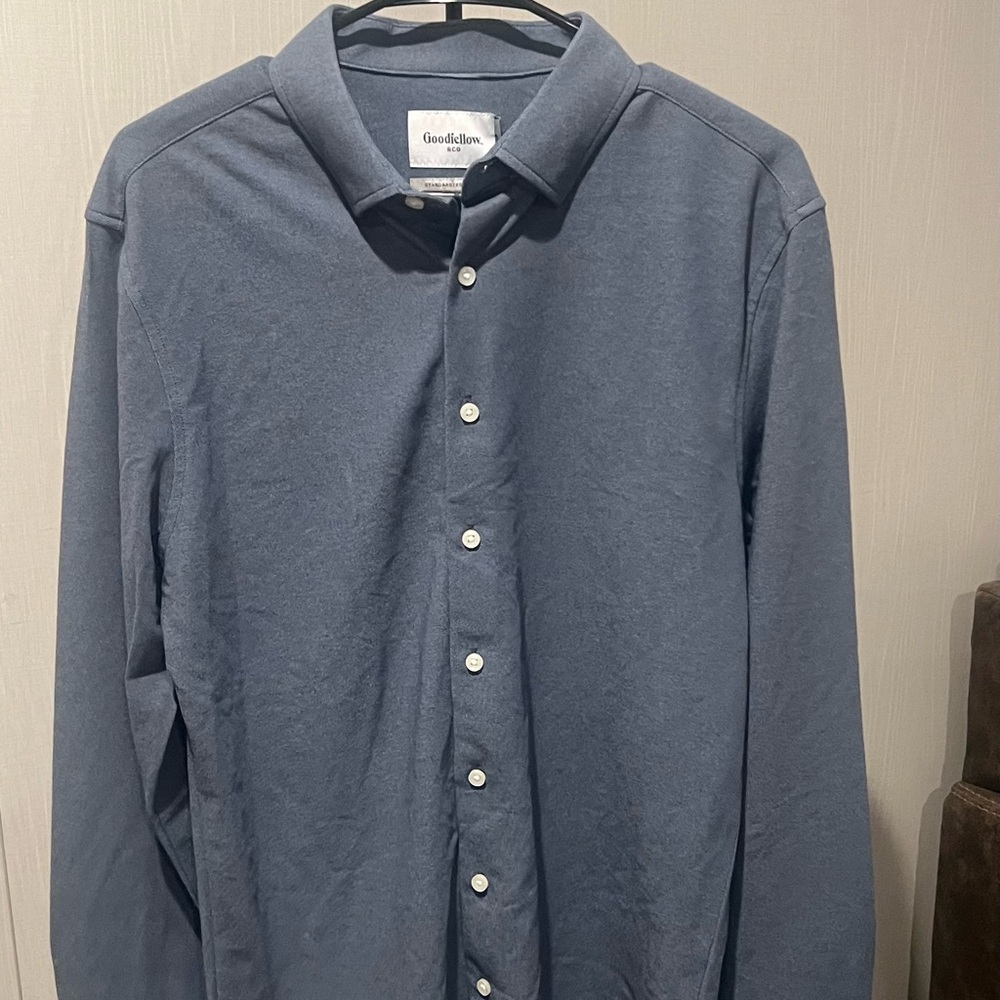 Goodfellow & Co Men's Slate Button Down Shirt